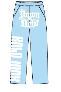 Down and debt pants