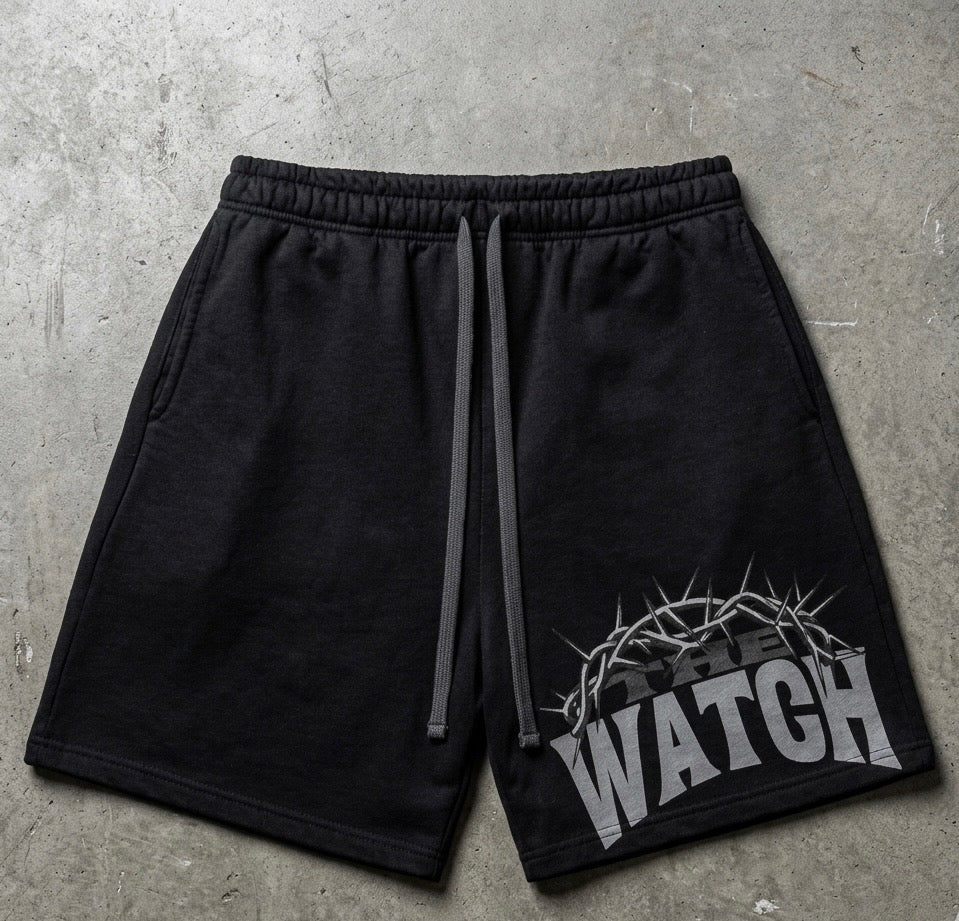 The Watch black shorts