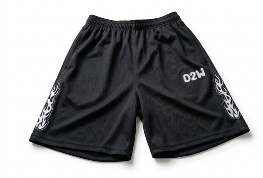 black D2W shorts