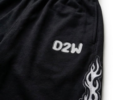 black D2W shorts