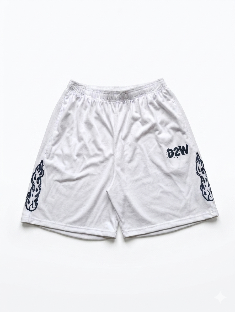 White D2W shorts