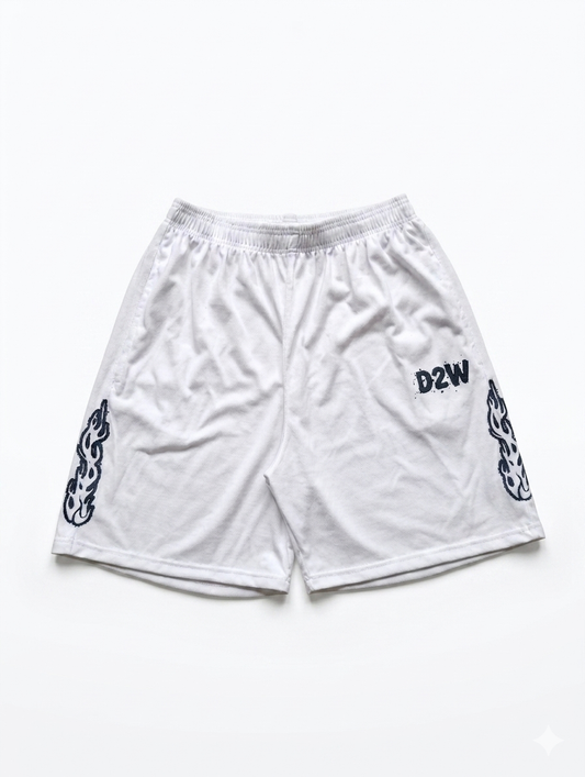 White D2W shorts