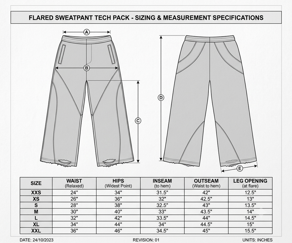 The watch flair sweat pants
